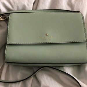 Kate Spade sea-foam green small bag